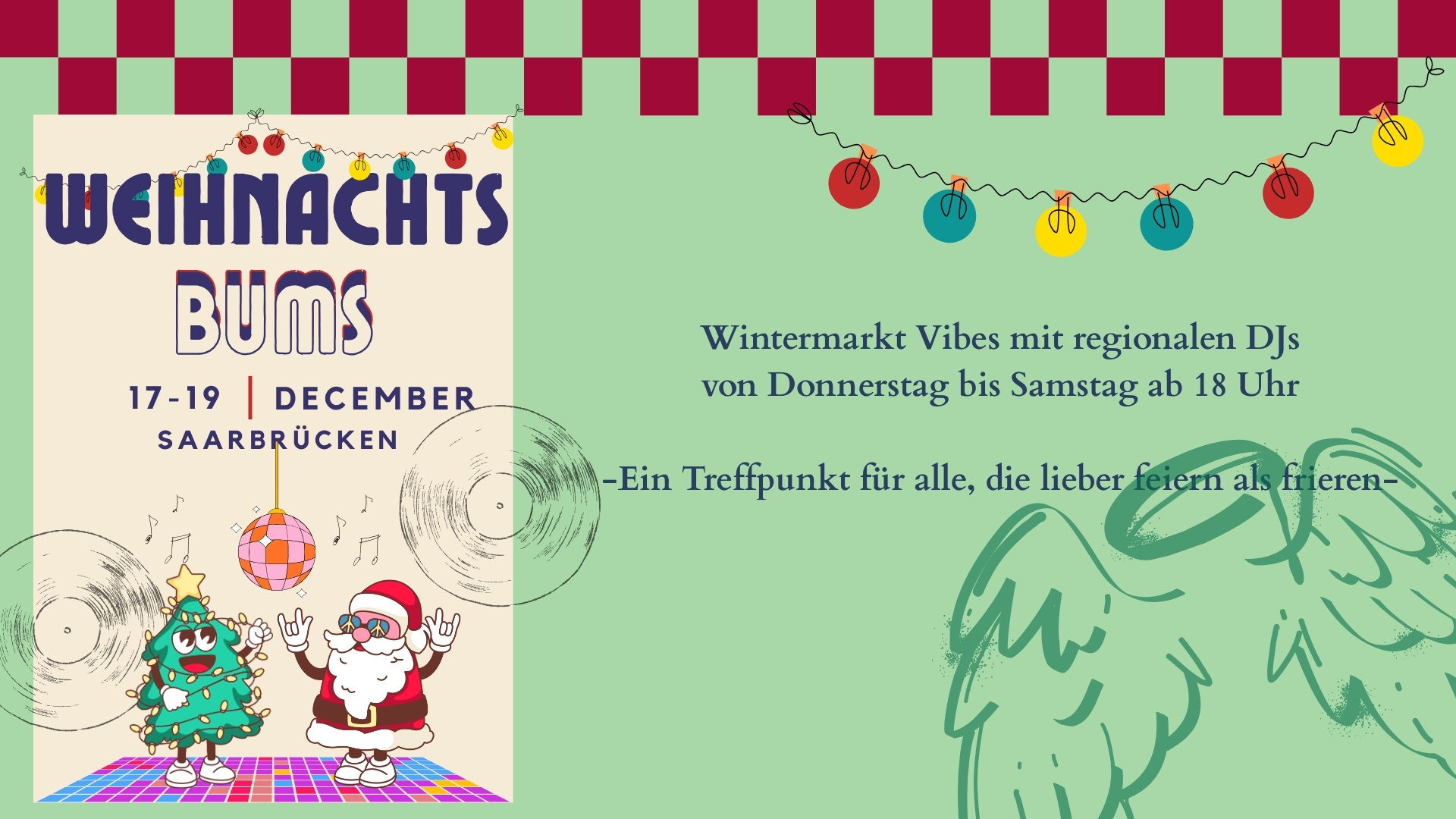 Weihnachts Bums party